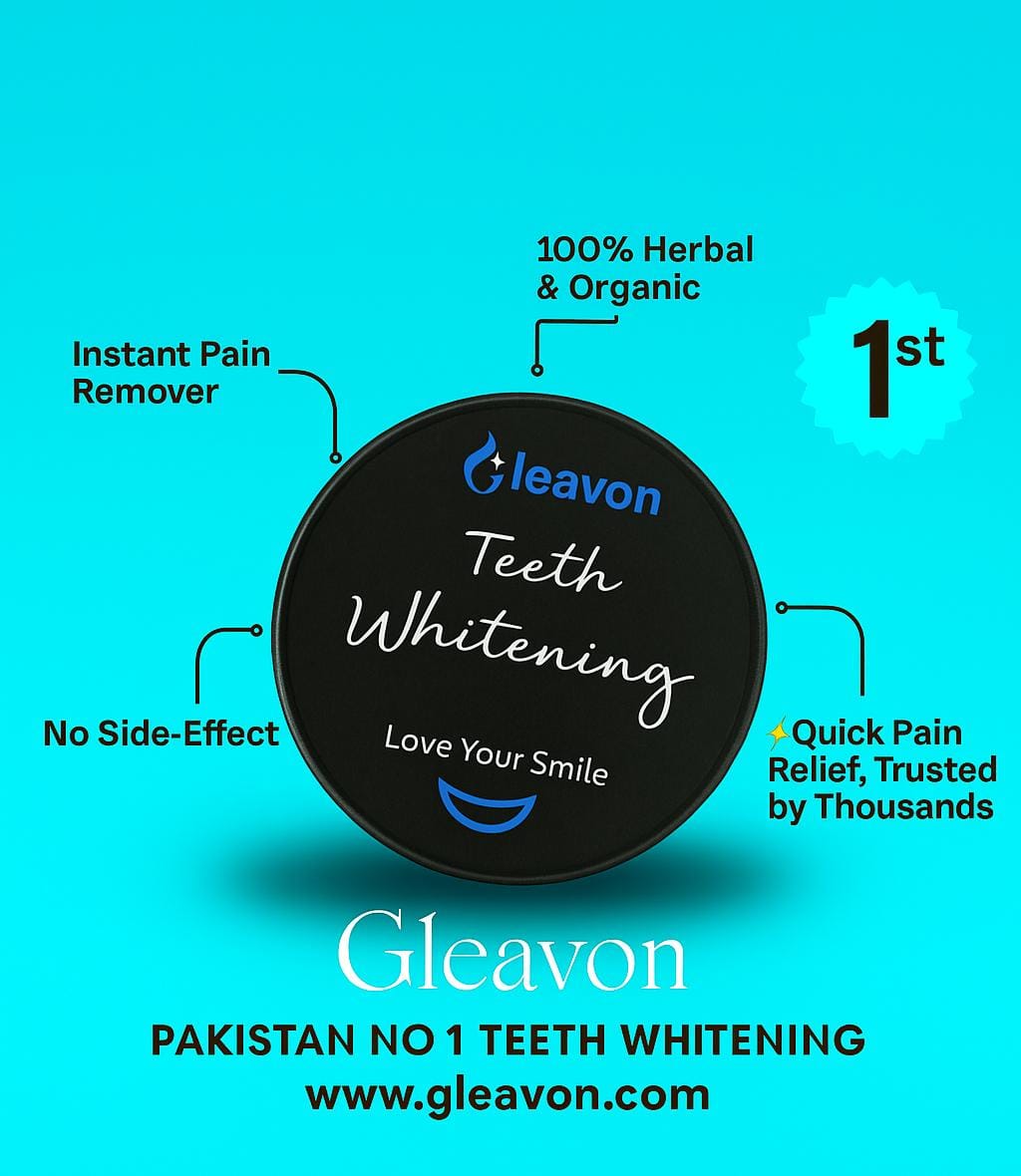 Gleavon Dentist-Approved Whitening Powder