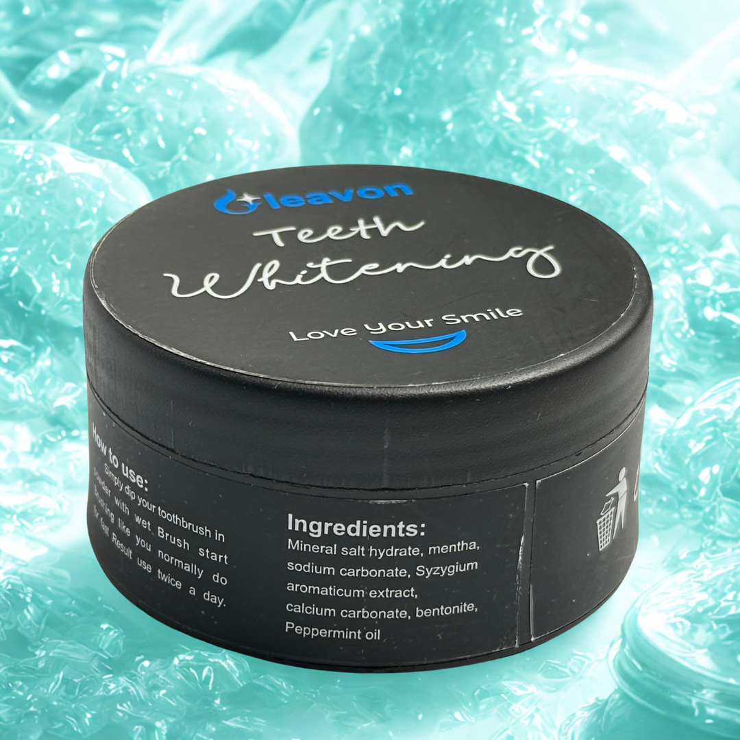 Gleavon Dentist-Approved Whitening Powder