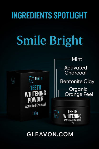 Gleavon Dentist-Approved Whitening Powder